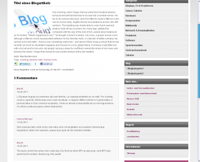 Blogmodul