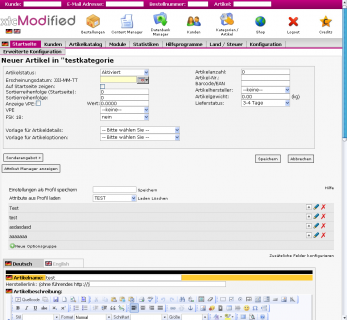 JQuery Attribut Manager Deluxe