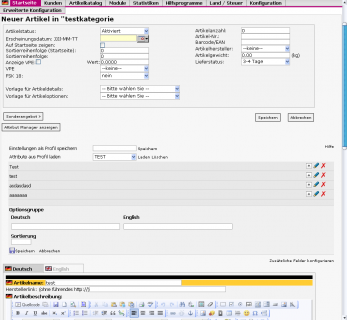 JQuery Attribut Manager Deluxe