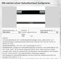 Hydraulikschlauchkonfigurator