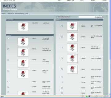 Artikelset Manager