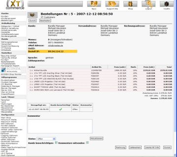 Artikelset Manager
