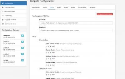 Responsive SCSS Bootstrap 3 Template