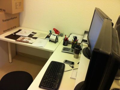 Umzug ins neue Bro