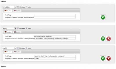 Checkout - Formular