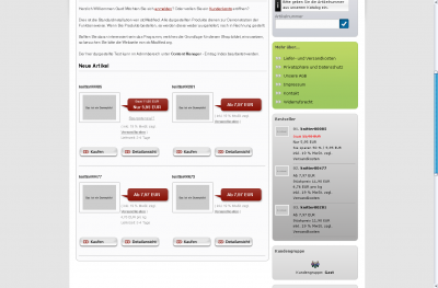 Dropdown Menu Slider Template