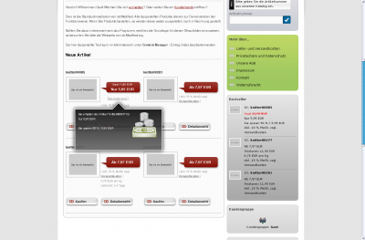 Dropdown Menu Slider Template