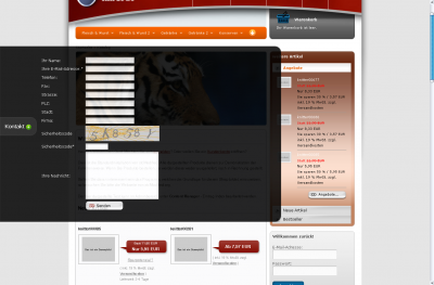 Dropdown Menu Slider Template