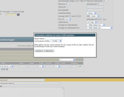 XAJAX Attribut Manager
