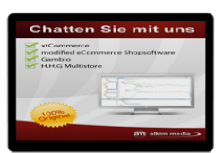 "Chatten Sie mit uns!"